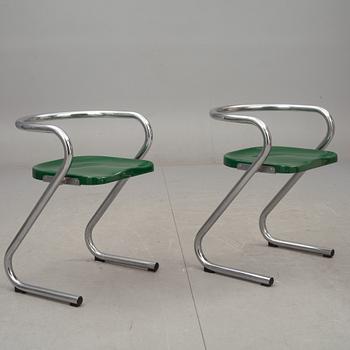 STOLAR, ett par. Börge Lindau och Bo Lindekrantz, Lammhults.