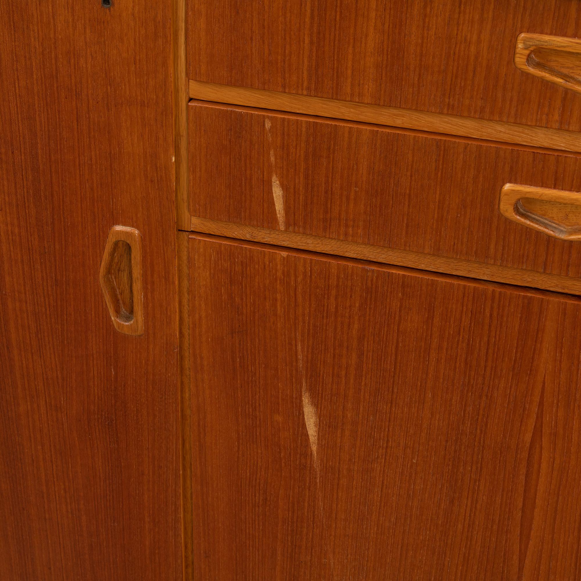 A 1950's/60's teak sideboard.