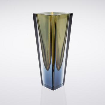 VAS, glas, Prisma, signerad K. Franck Nuutajärvi Notsjö -62.