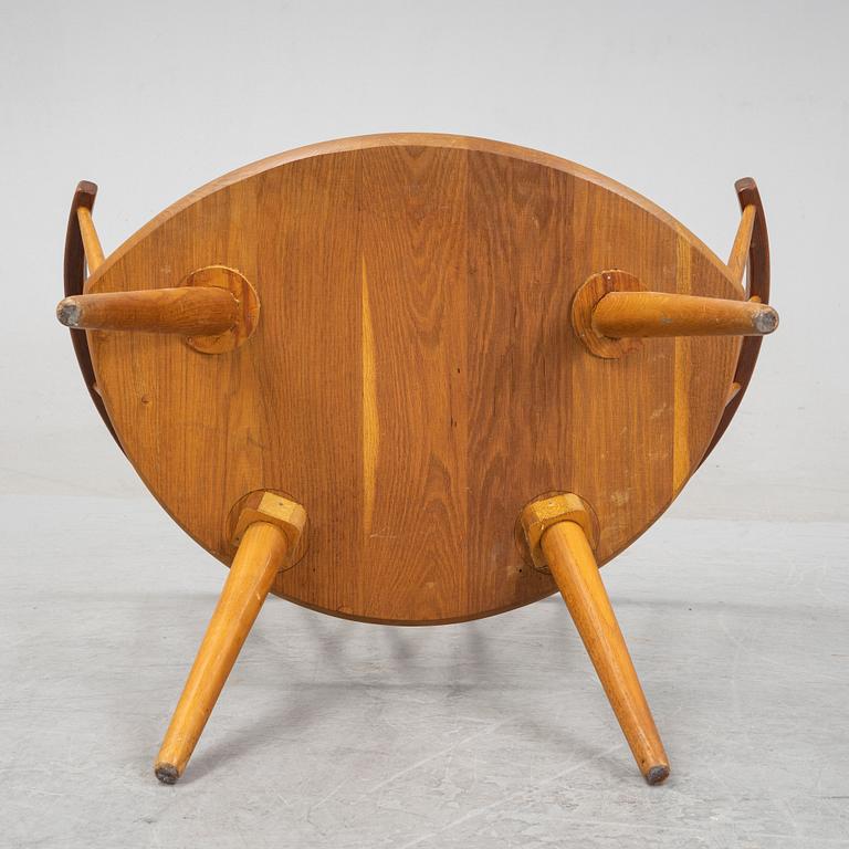 Yngve Ekström, an oak 'Arka' arm chair, model designed in 1955.
