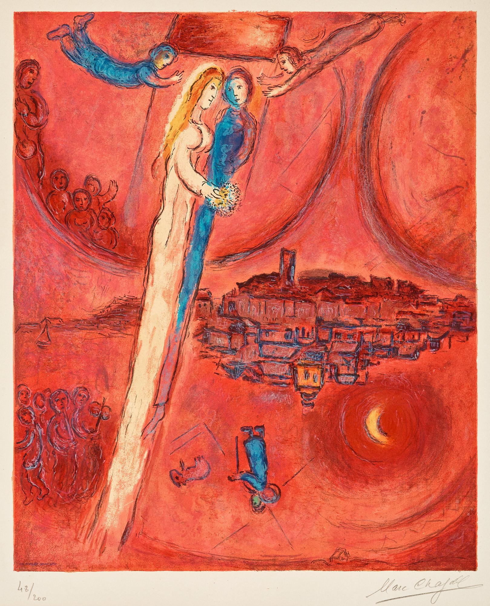 Marc Chagall, "Le cantique des cantiques".
