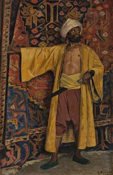677. Gunnar Börjeson, "Haremsväktaren" - Pierre Louis Alexandre Pettersson.