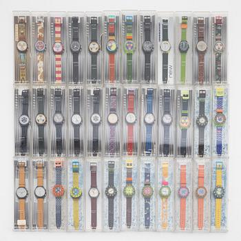 Swatch, a unique collection of Swatch watches from the brand that was founded in 1983.