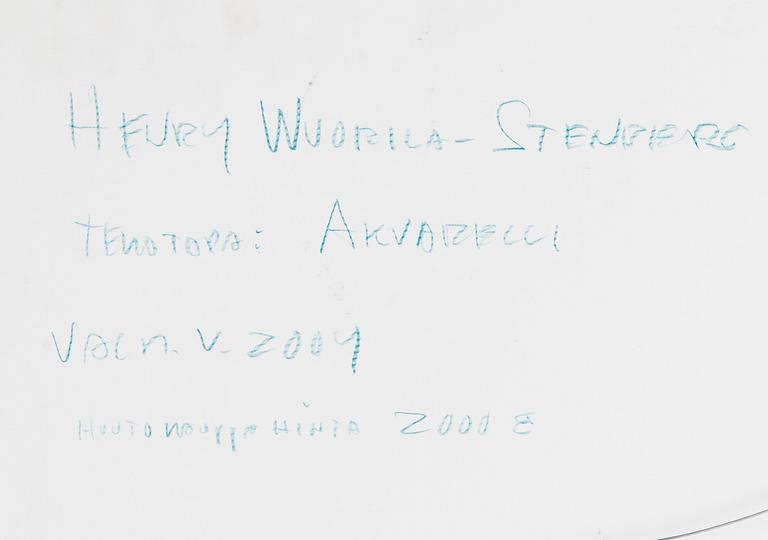 Henry Wuorila-Stenberg, "Kaupungin laidalla" (At the Edge of the City).