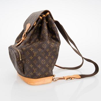 LOUIS VUITTON Monogram Canvas Montsouris GM Backpack.
