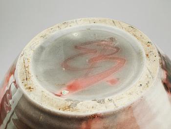 VAS, stengods, Höganäs, Edgar Böckman, signerad.