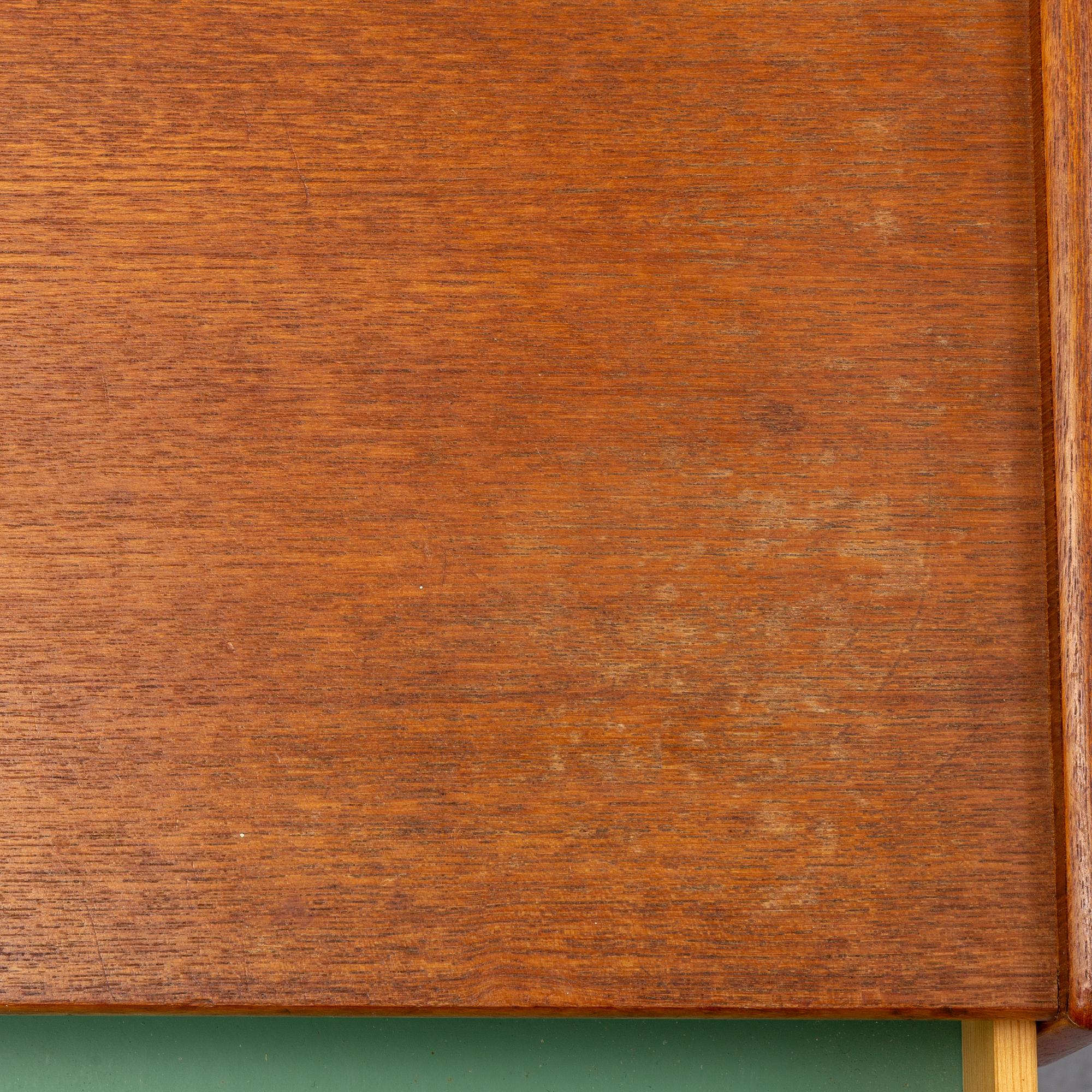 A pair of bedside tables, 1950's-60's.