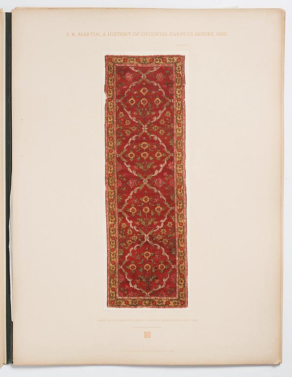 Fredrik Robert Martin: "A History of Oriental Carpets before 1800", Vienna, 1906.