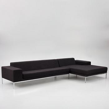 Eero Koivisto, a 'Hockney' sofa with divan, David Design, around 2000.