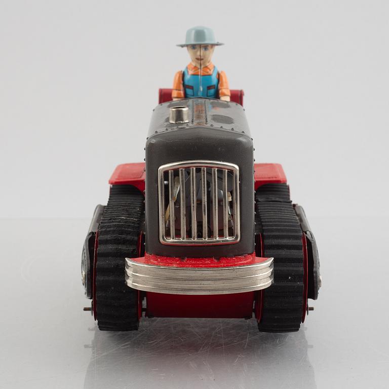 Toy, Piston Action, "Tractor", T.N., Japan, 1950s/60s.