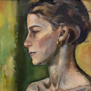 Sylvia Stave, a signed and dated oil on canvas.