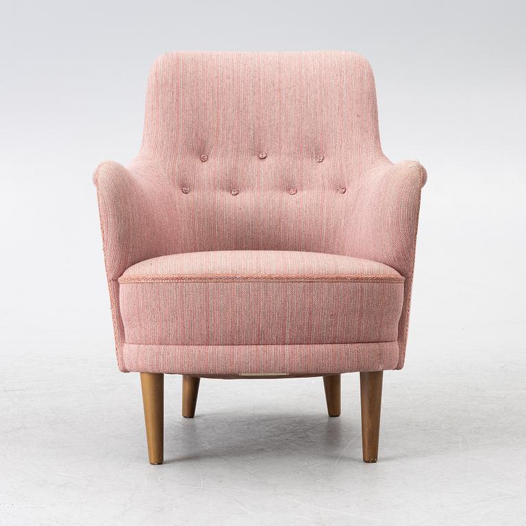 Carl Malmsten, an armchair, "Samsas", O.H. Sjögren, Tranås, 1983.