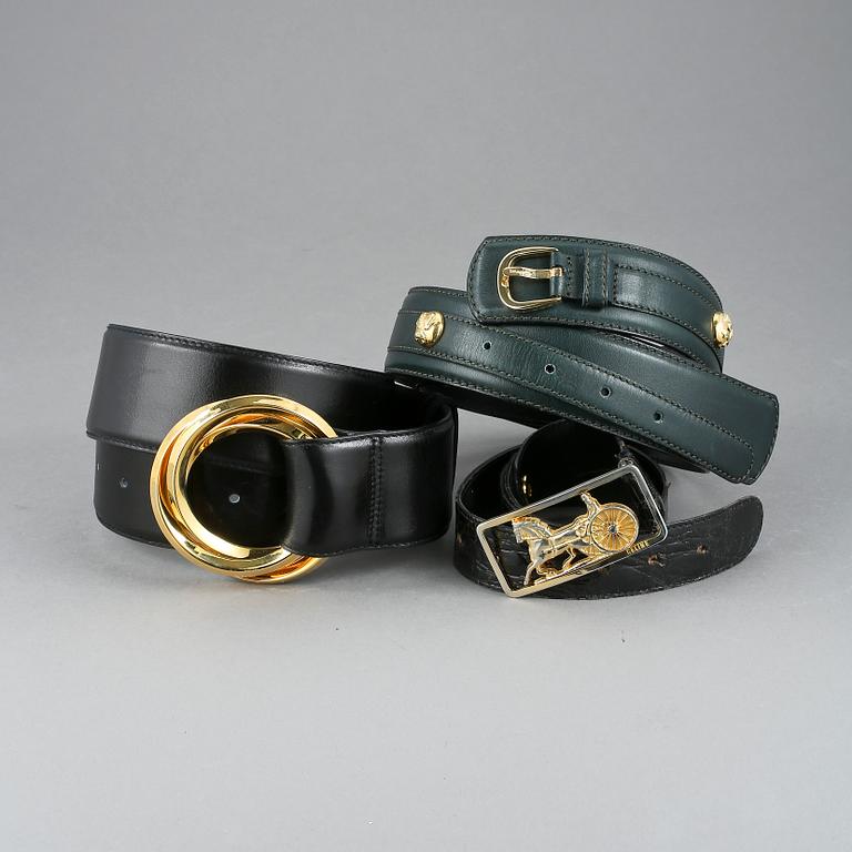 SKÄRP, 3 st, Céline och Salvatore Ferragamo.