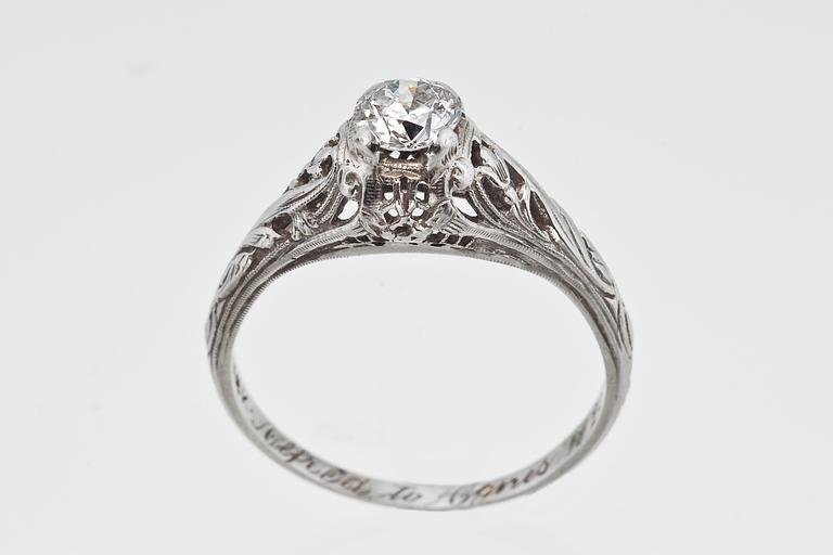 DIAMANTRING 0,50 ct.