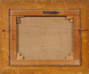 OKÄND KONSTNÄR, olja på duk, monogramsignerad CM samt daterad 1916.