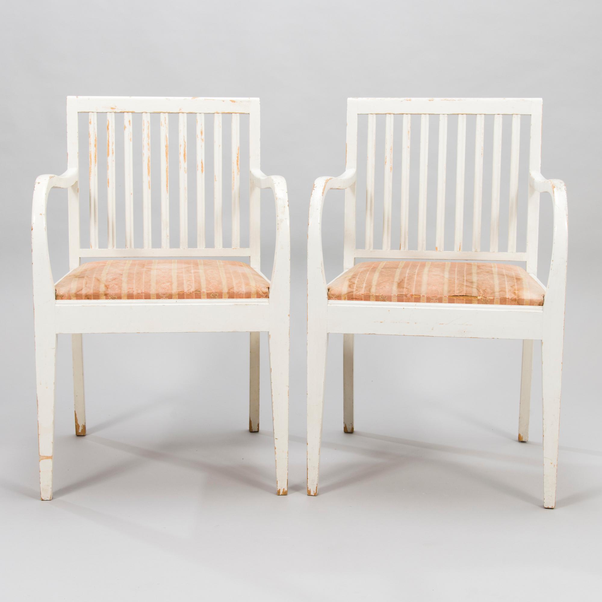 ELIEL SAARINEN, MÖBLEMANG, 4 delar.