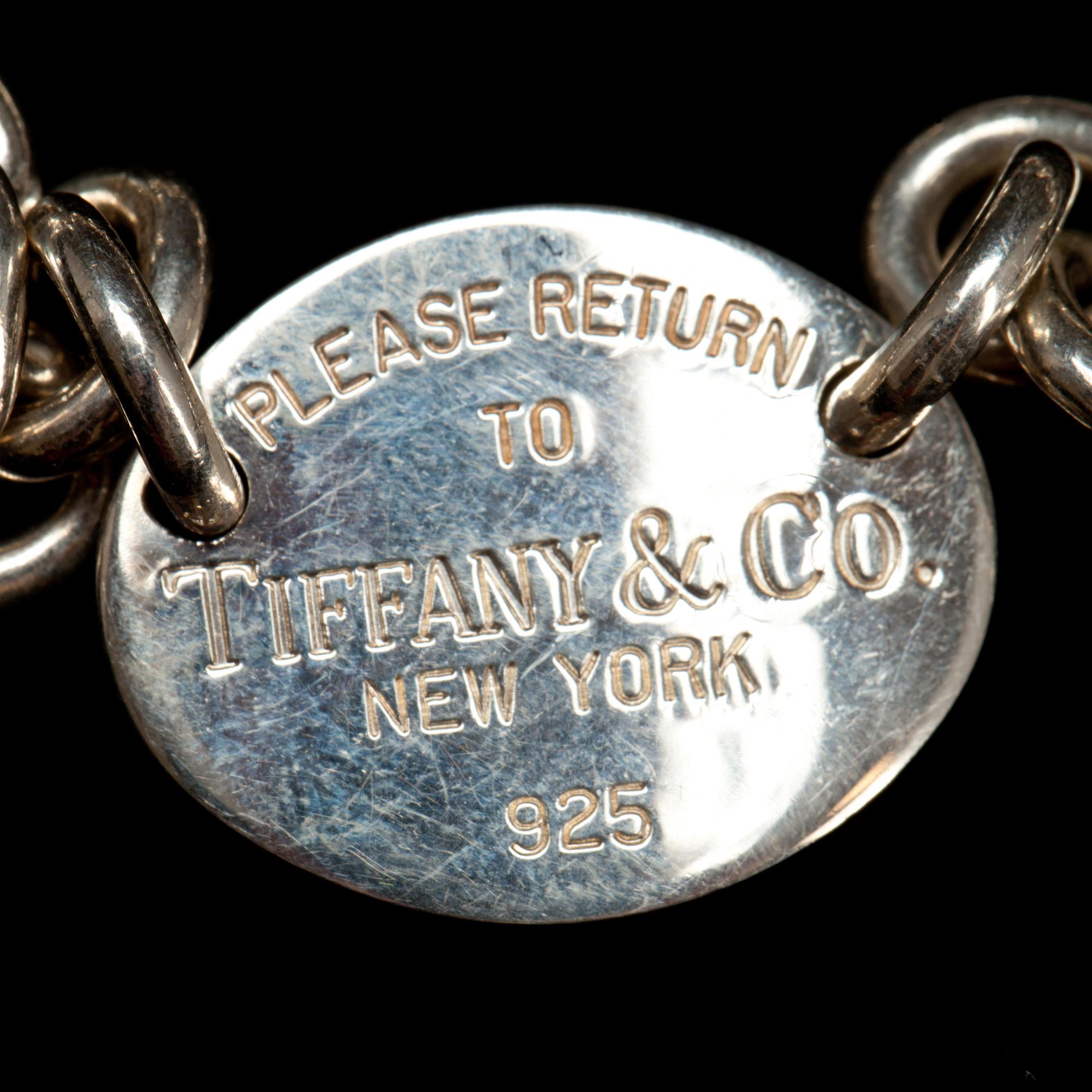 ARMBAND, silver 925. Tiffany & Co. Vikt ca 31g.