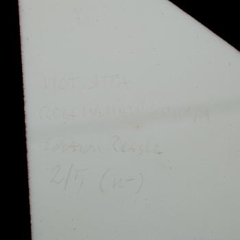 Rolf Wilhelmsson, skulptur, blandteknik, signerad och daterad 1984. Ed 2/5.