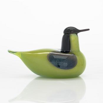 Oiva Toikka, glass bird signed O. Toikka Nuutajärvi.