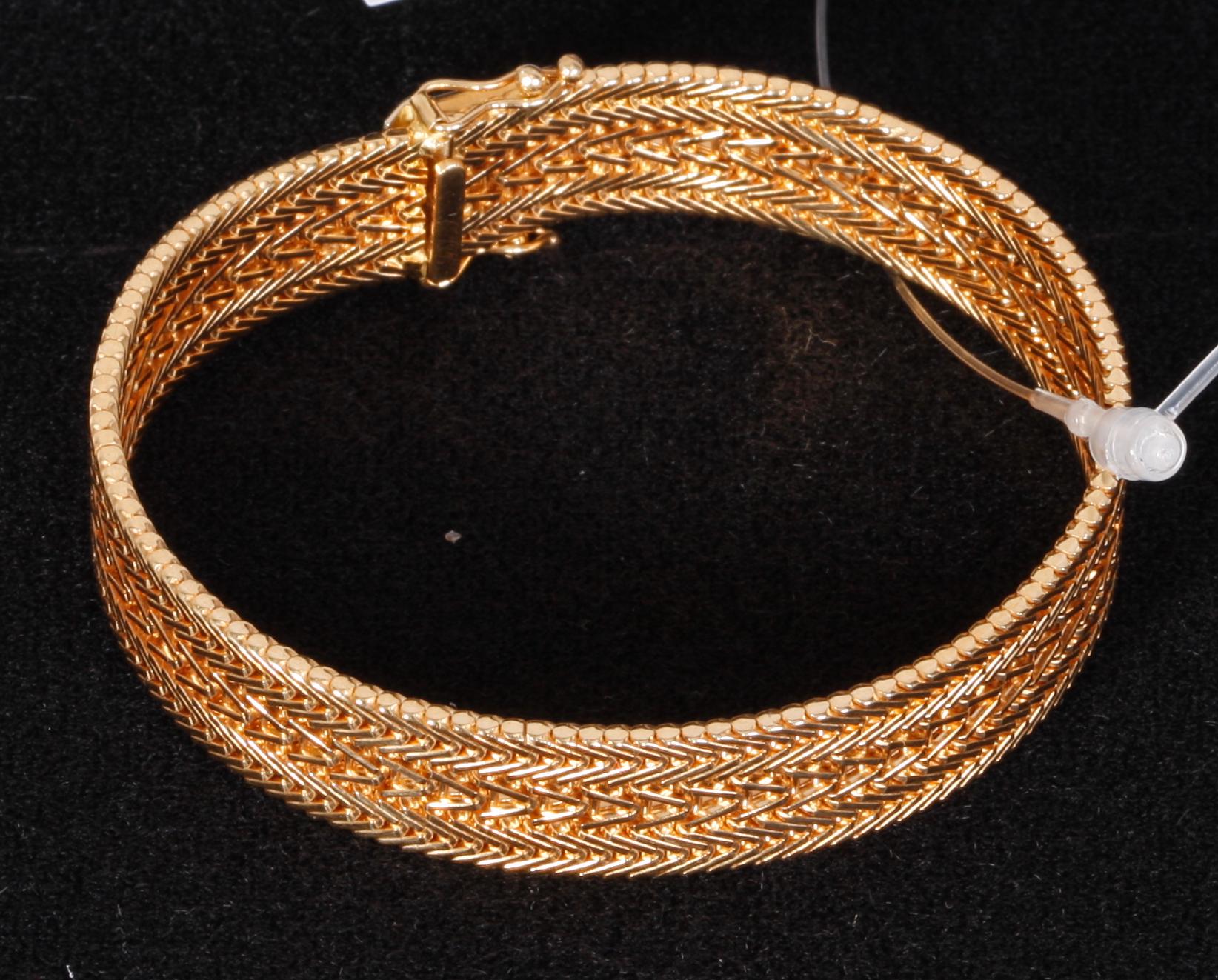 ARMBAND, 18k guld, 36 gr.