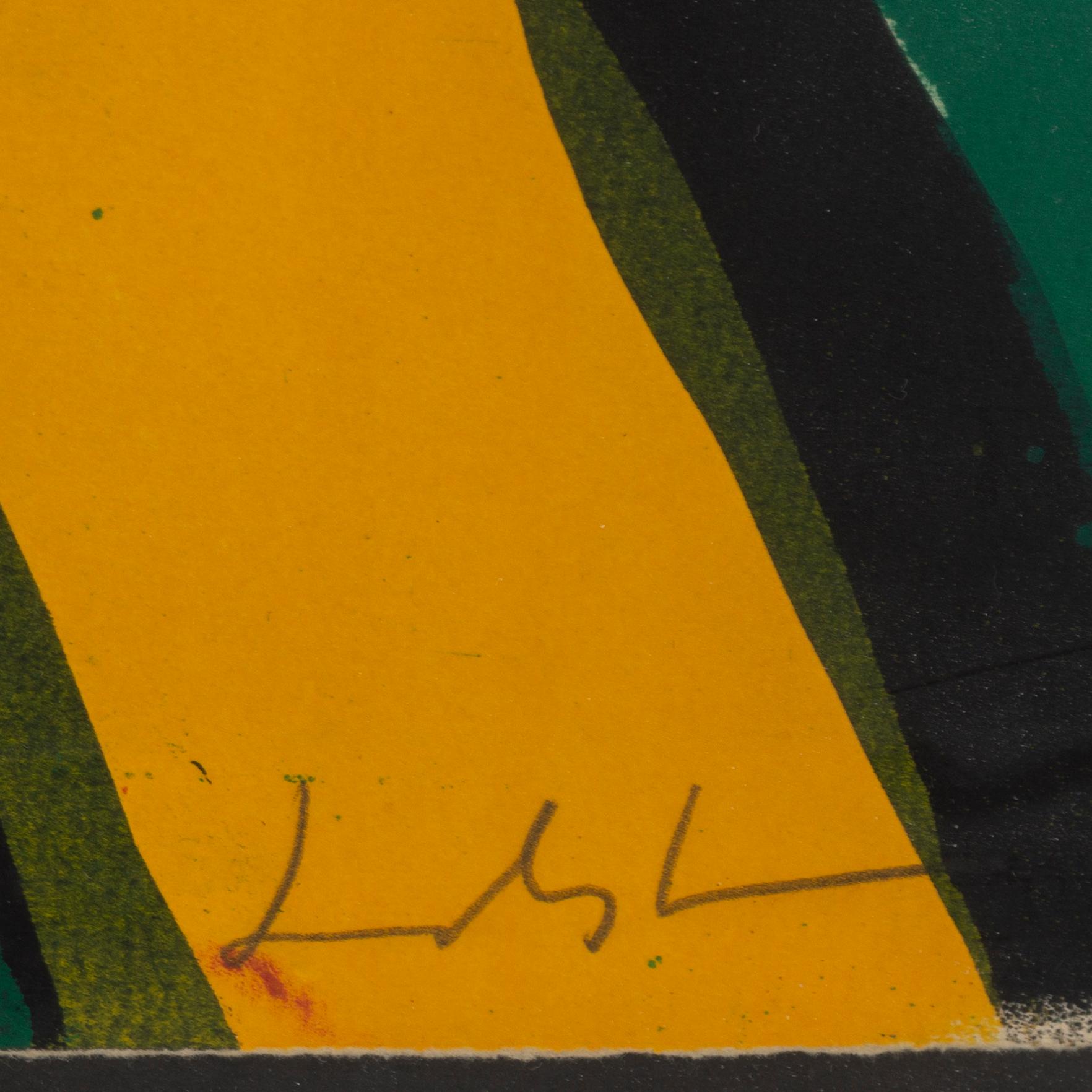 BENGT LINDSTRÖM, färglitografi, signerad och numrerad 2(?)/100.