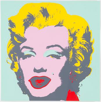 Andy Warhol · ANDY WARHOL, AFTER, silkscreen in color, published by Sunday B Morning,