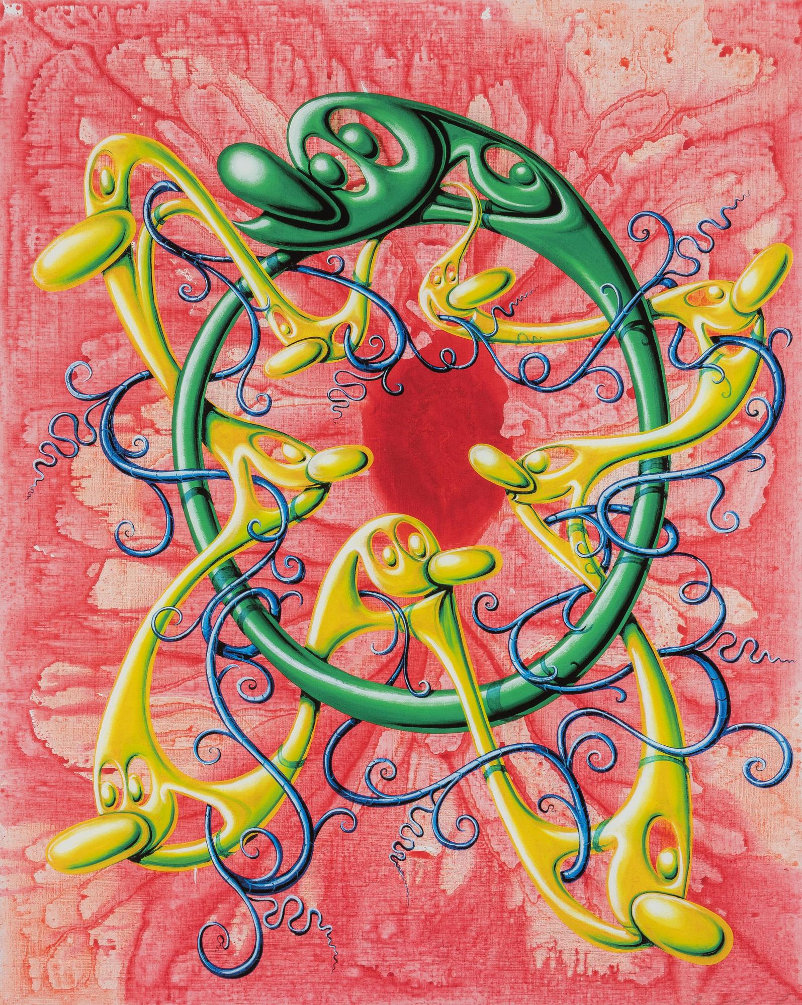 Kenny Scharf, "Vring!".