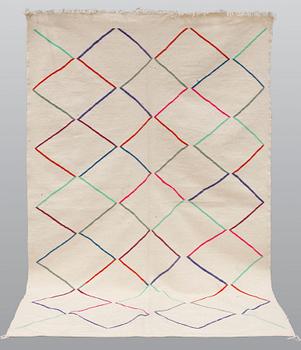 Matto, Morocco Kilim, ca 245 x 150 cm.