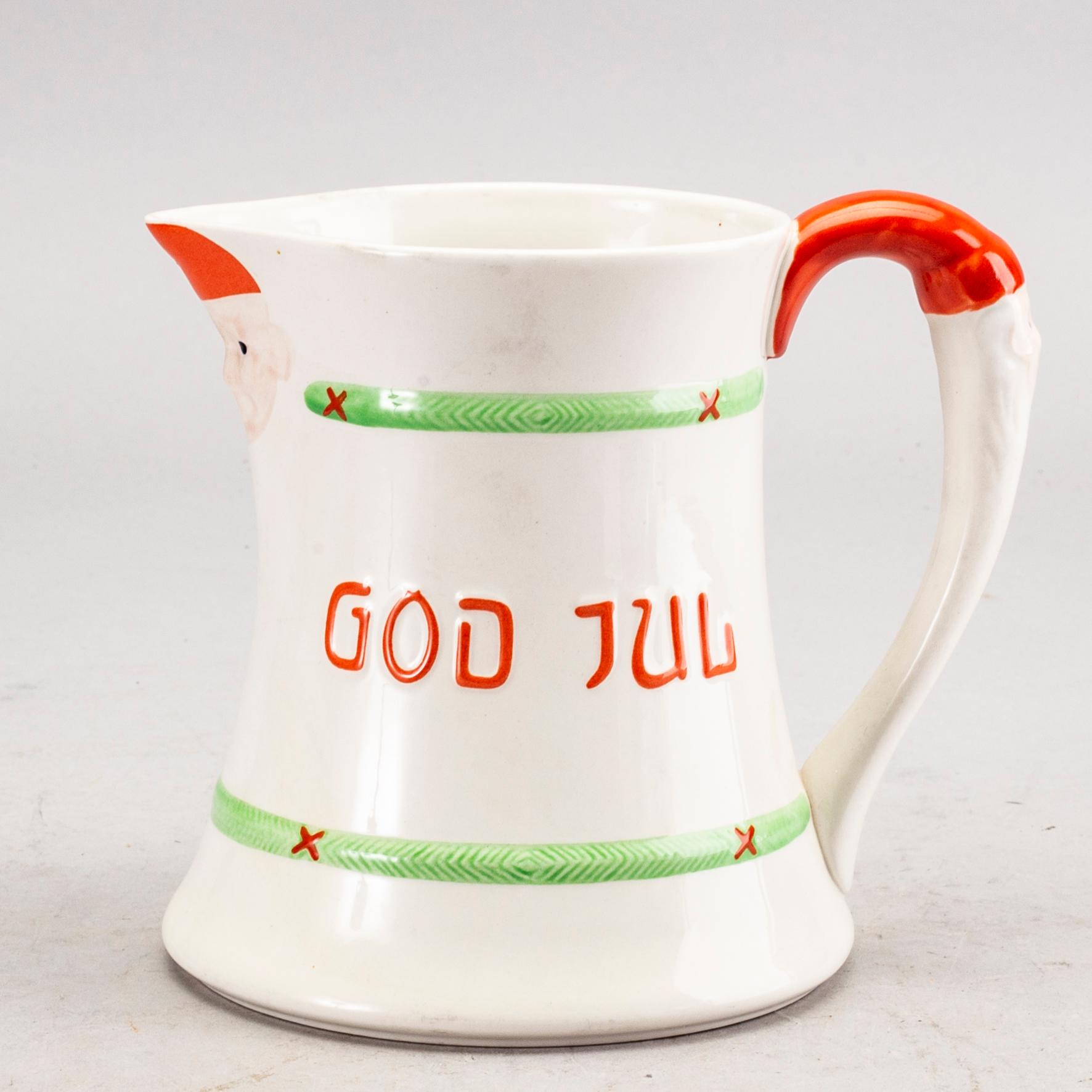 JULSERVIS,  37  delar, porslin, "God Jul", Gustavsberg.