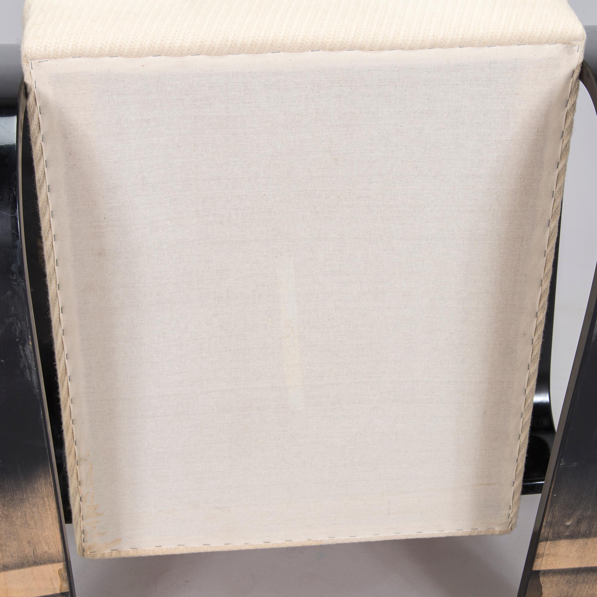 Alvar Aalto, fåtölj, "Tank chair" modell 400, Artek, 1970-tal.