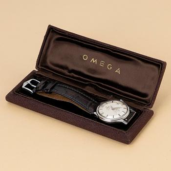Omega, Constellation, Calendar, "Meister", "Pie-Pan", "Double signed", ca 1966.