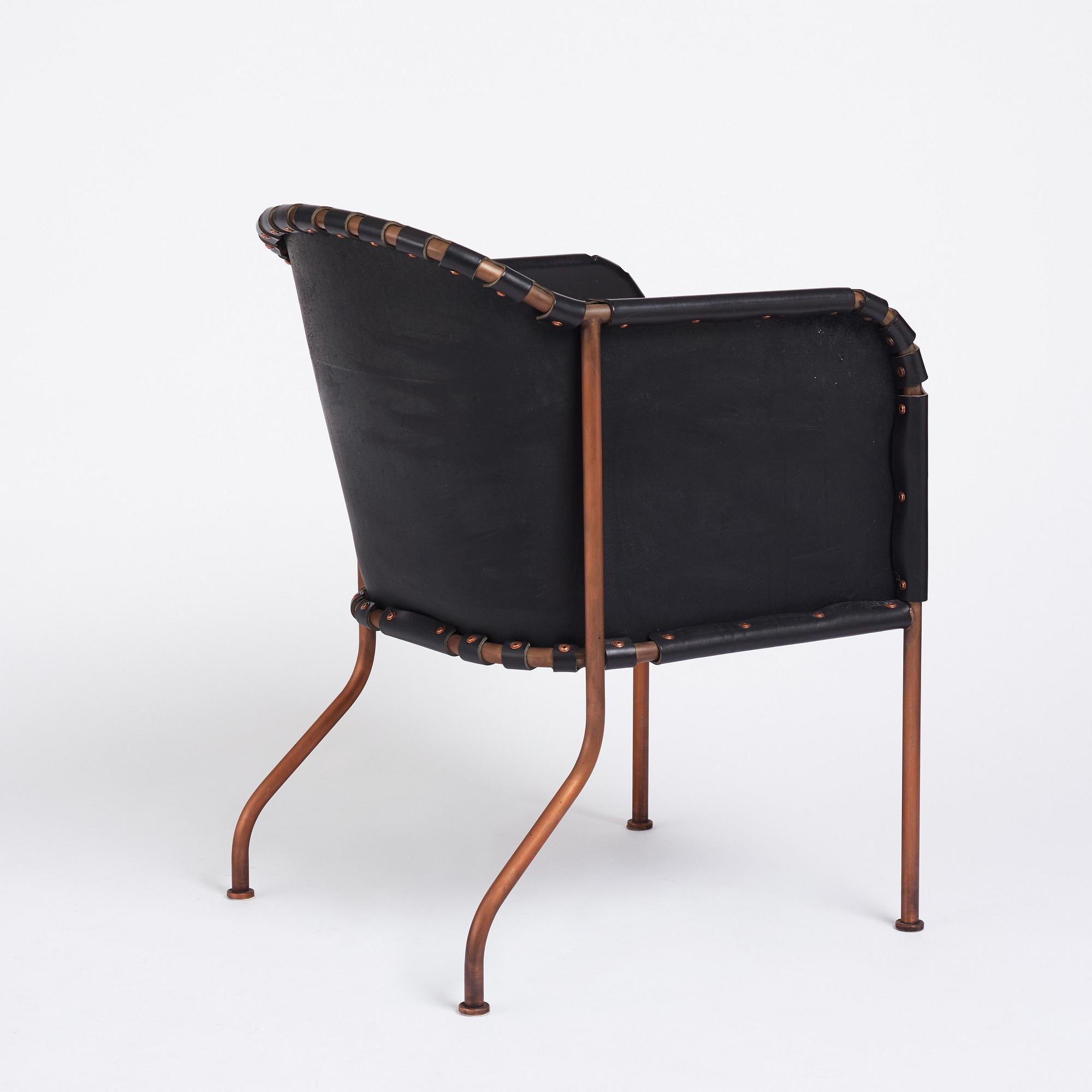 Mats Theselius, a pair of 'Ambassad' easy chairs, Källemo, Sweden, post 1999.