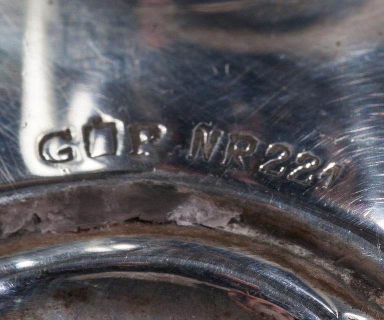 PARTI NYSILVER, 6 delar, Sverige/England 1900-tal.