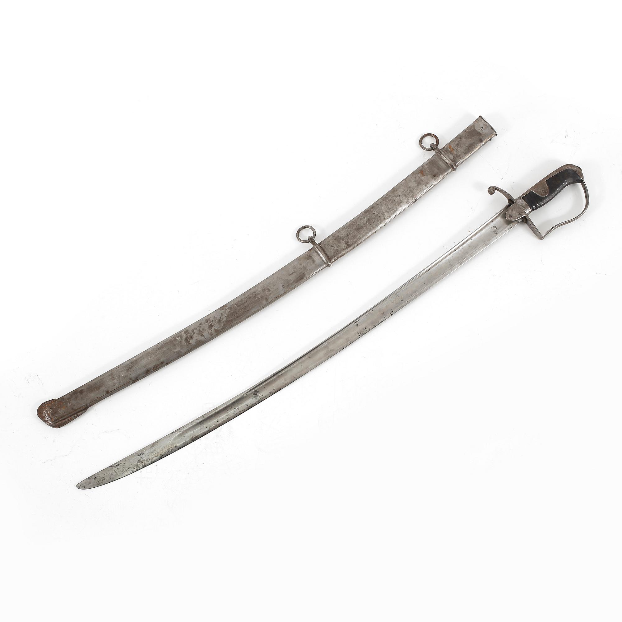 SABEL, för artilleriet, m/1831, Sverige.