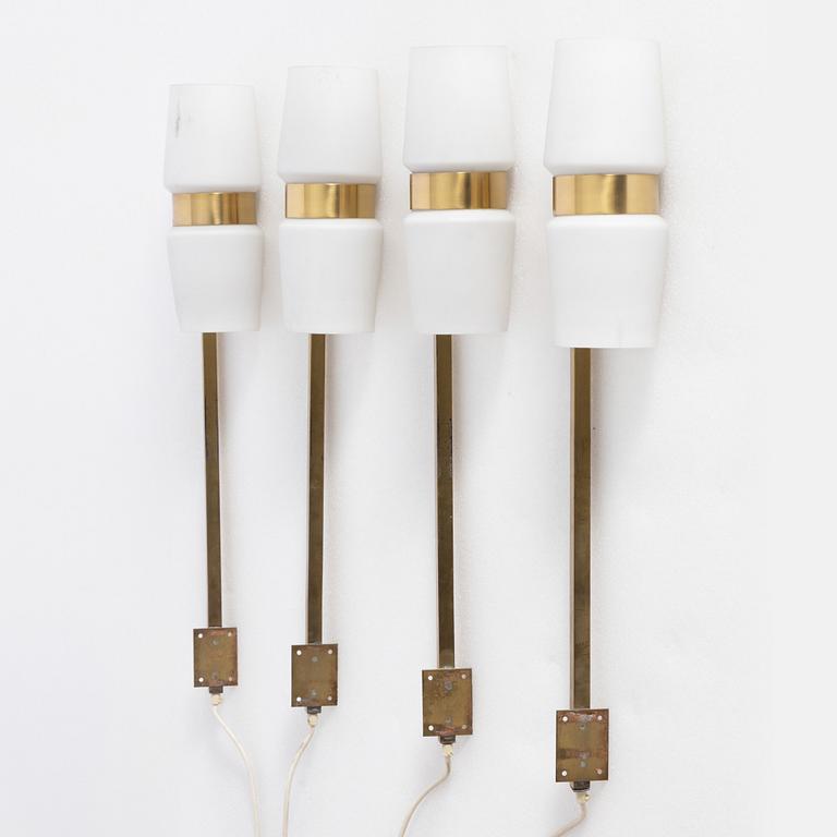 Table lamps, 4 pcs, second half of the 20th century.