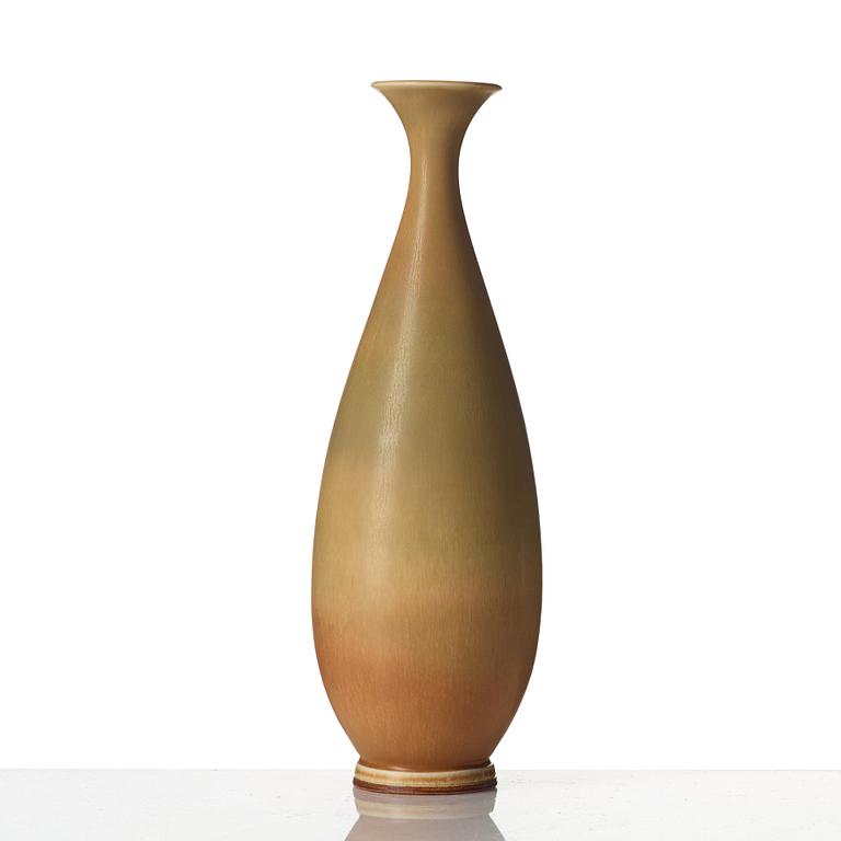 Berndt Friberg, a stoneware vase, Gustavsberg studio, Sweden 1964.