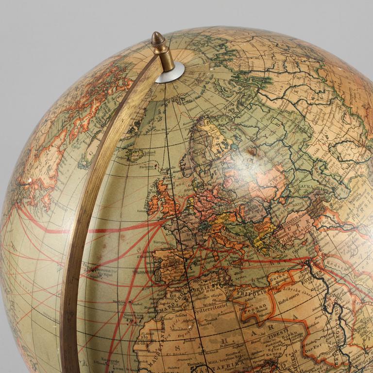 JORDGLOB, utgiven av Paul Räth, Leipzig, 1900-talets första hälft.