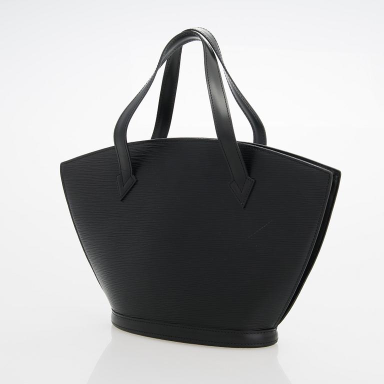 Louis Vuitton, A Black Epi Leather Saint Jacques PM Bag.