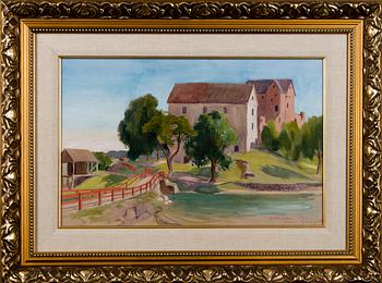 LAURA JÄRNEFELT, gouache, signerad och daterad 1936.