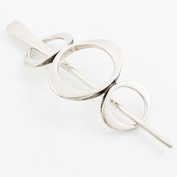 Sven-Erik Högberg, a hairpin, sterling silver, Gothenburg 1977.