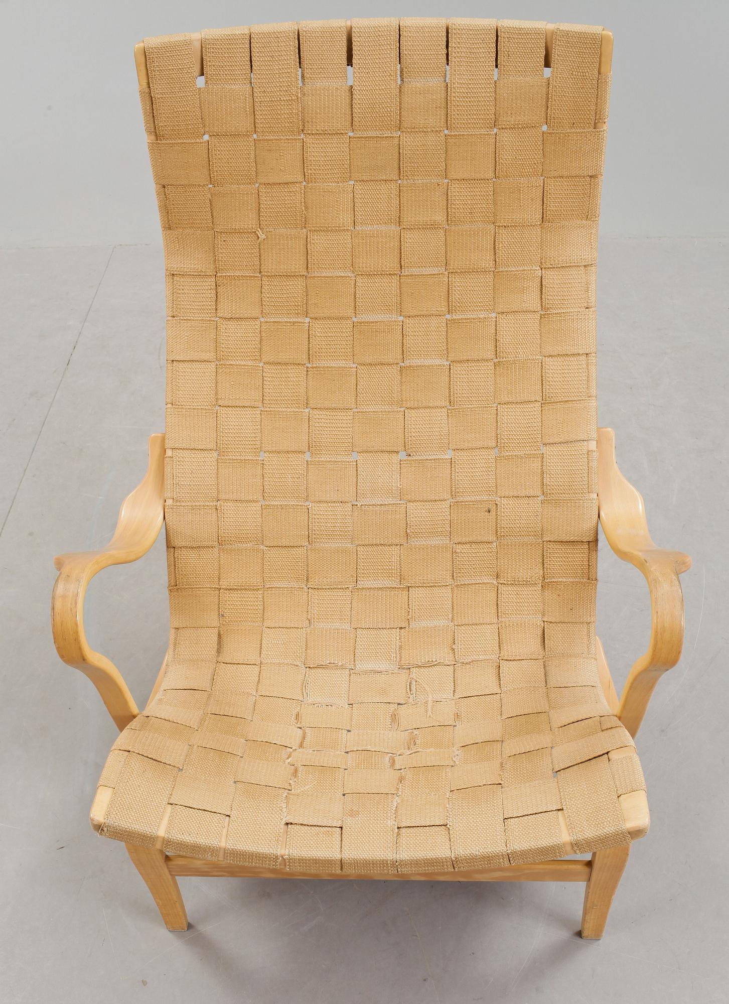 FÅTÖLJ, "Pernilla", Bruno Mathsson, DUX.