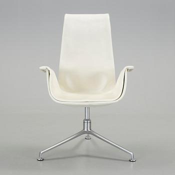 SKRIVBORDSSTOL, "Tulip", Preben Fabricius & Jørgen Kastholm, 1970-/80-tal.
