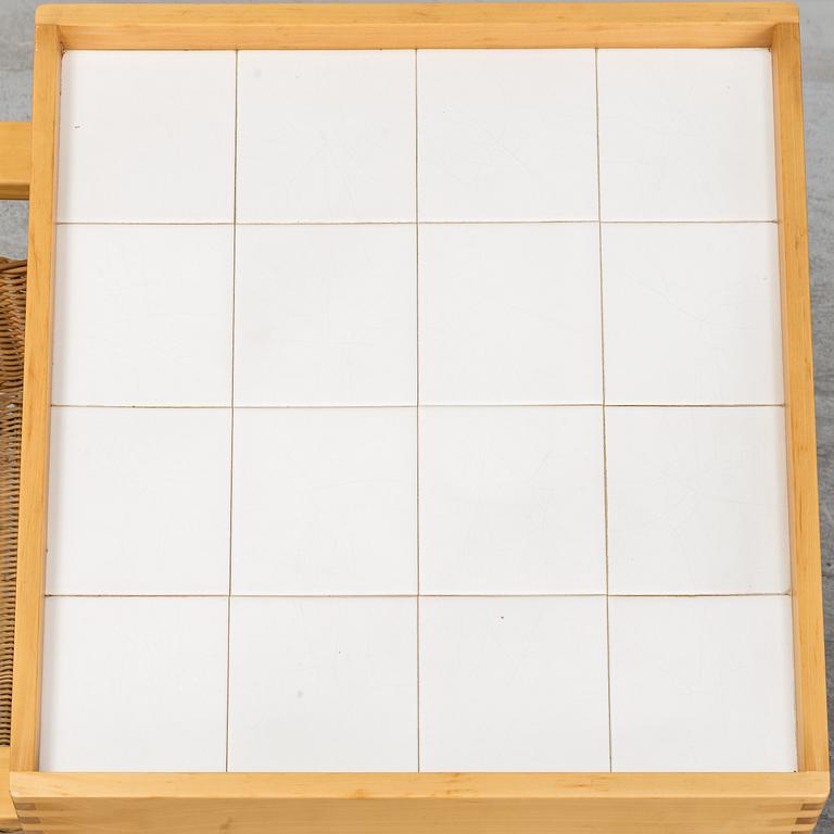 ALVAR AALTO, a model 900 birch tea trolley, Artek, Finland.