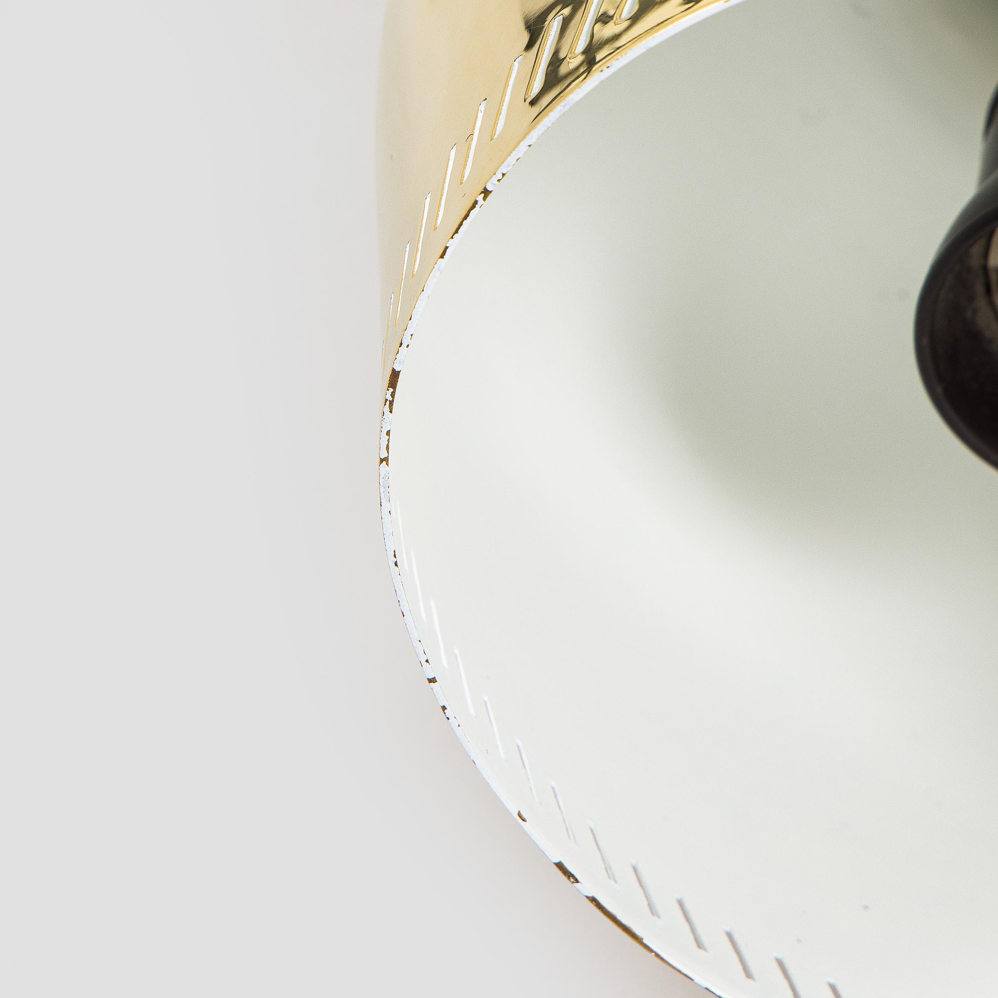 Paavo Tynell, a pair of mid 20th century ceiling lights, model 1699, for Taito / Idman.