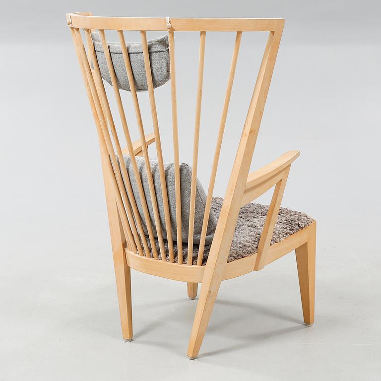 An Norrgavel armchair by Nirvan Richter named "Länstol".