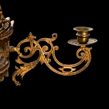 An empire style ceiling lamp from around 1900.