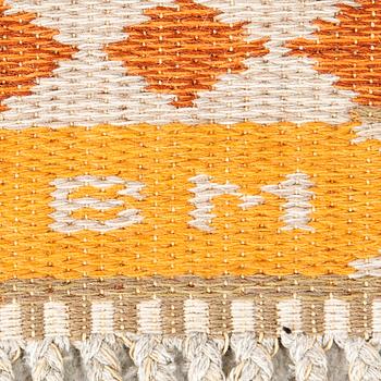 Rölakan rug signed BM, approximately 186x140 cm.