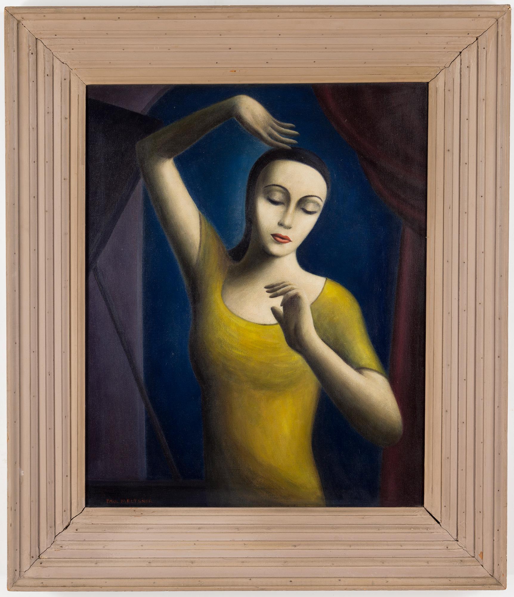 PAUL MELTSNER, oil on cxanvas, signed.