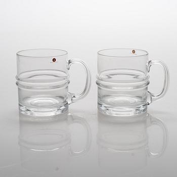 Timo Sarpaneva, ölstop, 28 st, "Droppring", 2054/55, Iittala, i originalaskar.