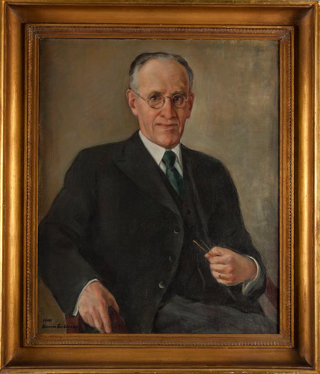 ANNA SNELLMAN, olja på duk, signerad och daterad 1944.